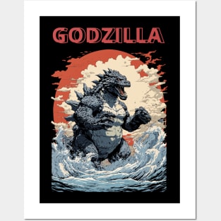 Godzilla Battle Minus one Posters and Art